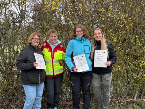 Mantrailing Pruefung 2026